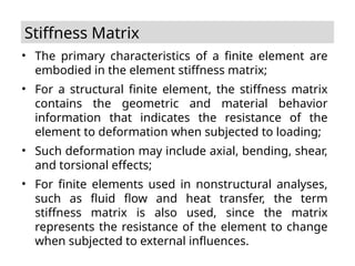 Finite elements method for ship structure | PPTX