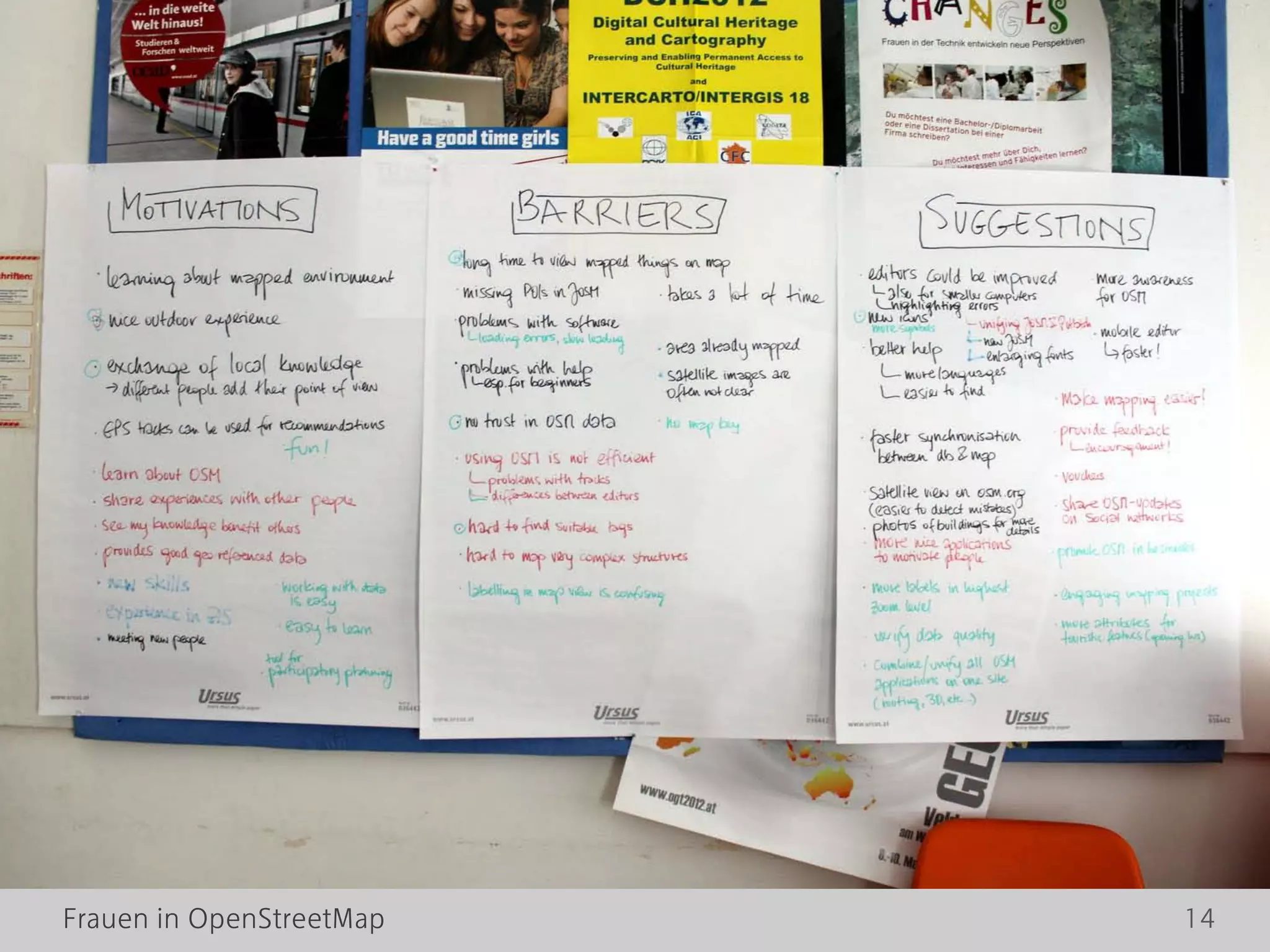 Frauen in OpenStreetMap 14
 