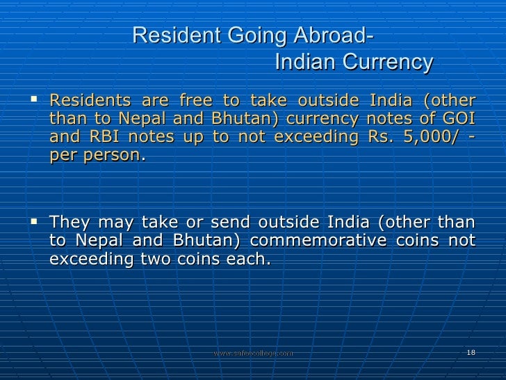 RBI forex tariewe Indië
