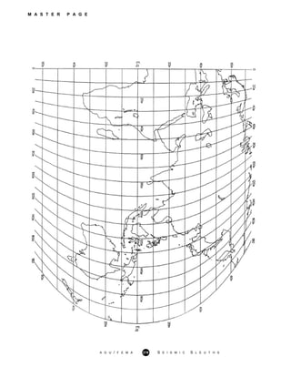 M A S T E R P A G E
A G U / F E M A 219 S E I S M I C S L E U T H S
 