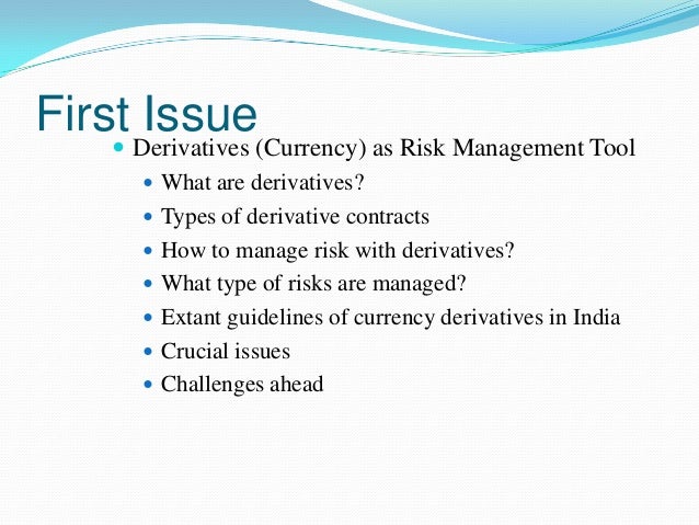Forex derivatives market