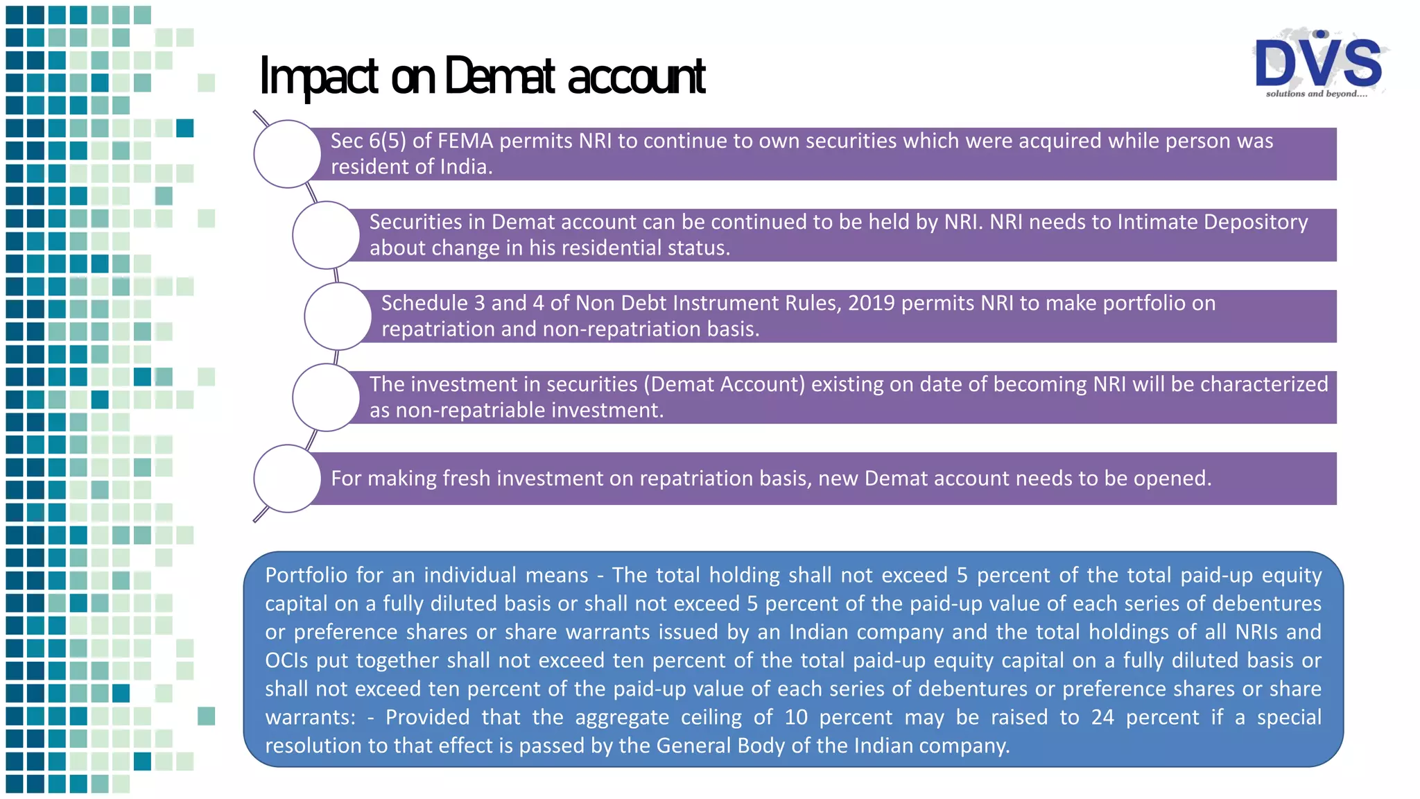 Impact due to change in residential status - FEMA perspective | PDF