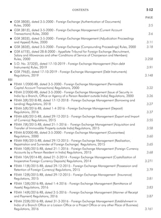 Foreign Exchange Management Manual with FEMA Ready Reckoner and Case ...