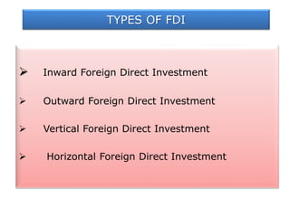 FEMA Act, FDI In india, ECB Compliance | PPT
