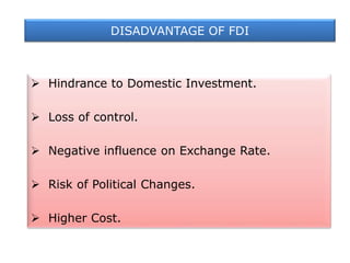 FEMA Act, FDI In india, ECB Compliance | PPT