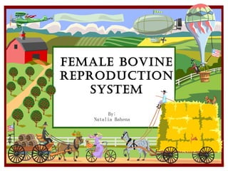 Female Bovine Reproduction System By: Natalia Bahena 
