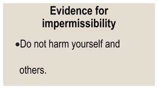 Impermissible Example Female circumcision.pptx