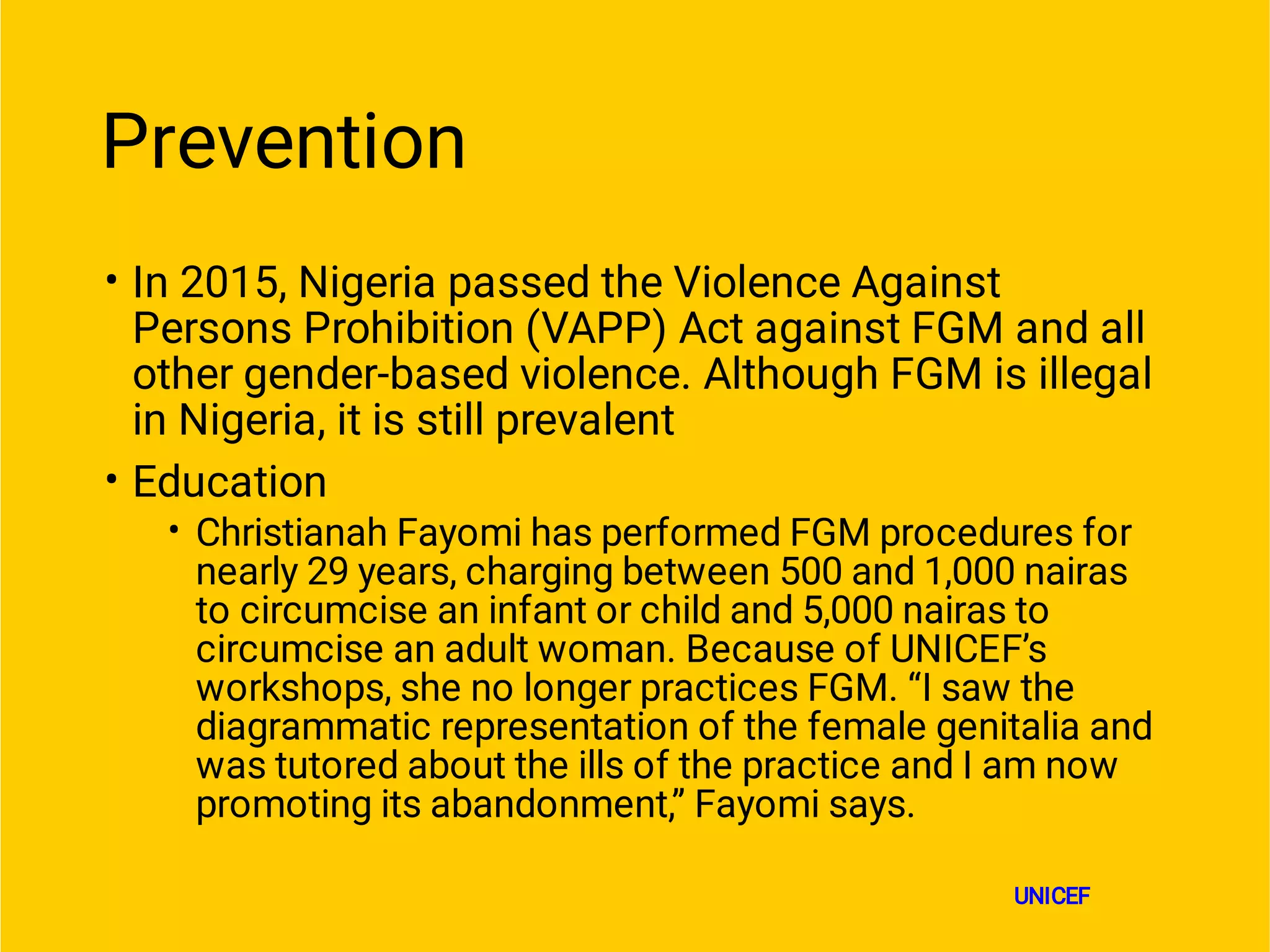 FEMALE GENITAL MUTILATION | PDF
