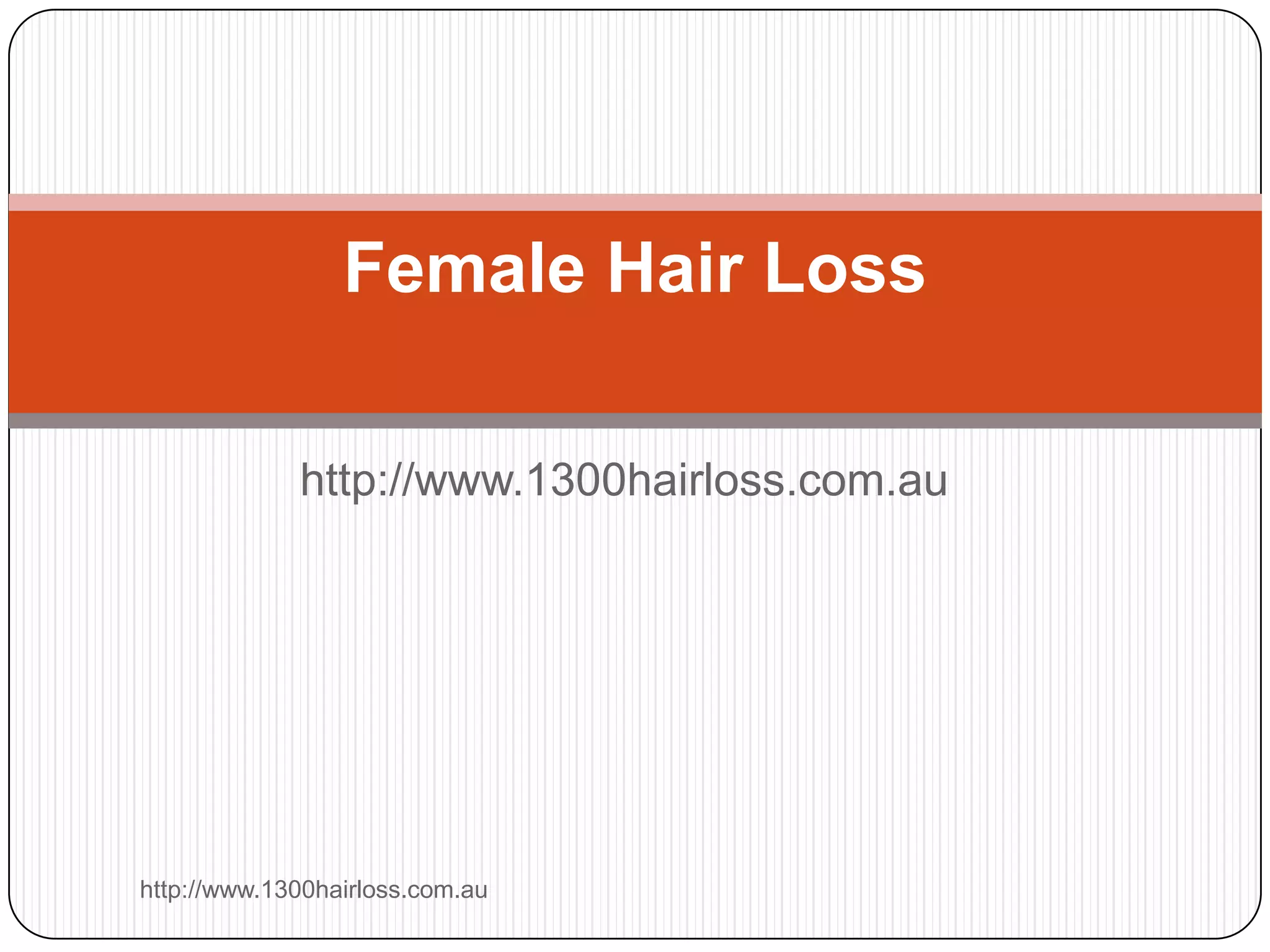 Female Hair Loss: Understanding The Bell Shaped Hairline - lvh3g50