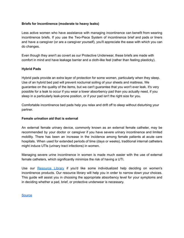 Female Incontinence Products_ An User's Guide.pdf