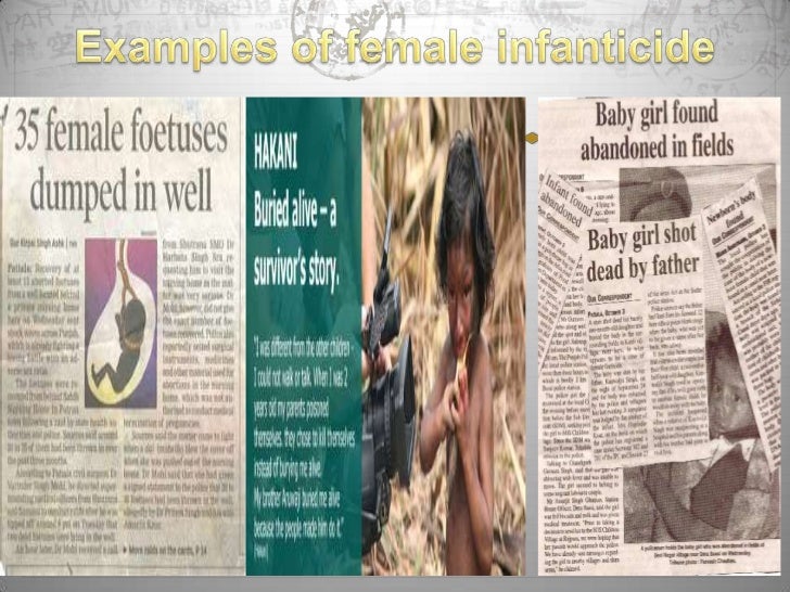 Female infanticide essay