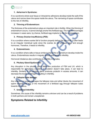 Female Infertility: Application & Benefits of Stem Cells | PDF