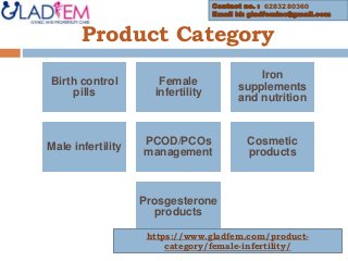 Product Category
Birth control
pills
Female
infertility
Iron
supplements
and nutrition
Male infertility
PCOD/PCOs
manageme...