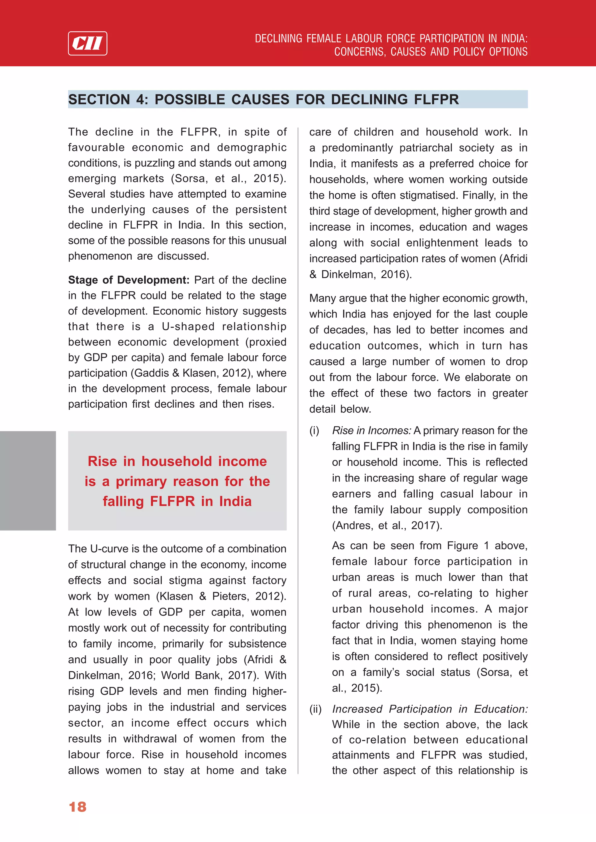 Declining Female Labour Force Participation in India: Concerns, Causes ...