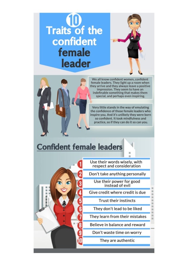 10 Traits of a Confident Female Leader