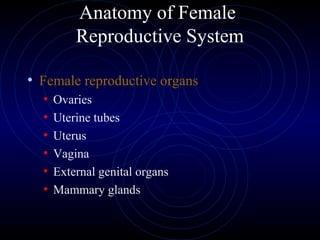 Female repproductive physiology | PPT