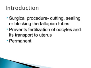 Postpartum Tubal Sterilization: Overview, Technique
