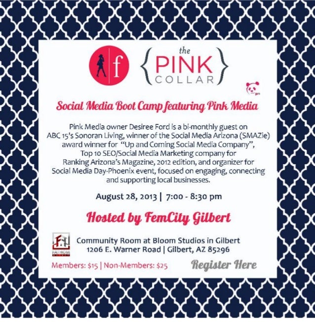 8/15/13 FemCityGilbert :: Developing Your Personal Brand
campaign.r20.constantcontact.com/render?llr=ls4d85cab&v=001JbwlstczWI4SprWCwsdp37JazavtzSoCMSTBNgZwMRVwcGMa1DwZHH-oYsTdE6mdlTs4dS… 1/1
Forward this email
This email was sent to phoenix@femfessionals.com by info@femfessionals.com |
Update Profile/Email Address | Instant removal with SafeUnsubscribe™ | Privacy Policy.
Femfessionals | PO Box 330731 | Miami | FL | 33133
 