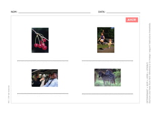 NOM: _________________________________________________

DATA: _______________________

PEC i CRP del Solsonès

------------------------------------------

------------------------------------------

------------------------------------------

------------------------------------------

DETERMINANT + NOM + VERB + ATRIBUT.
Escriure una frase lliure fent referènica a la imatge i seguint l’estructura treballada.

AHIR

 