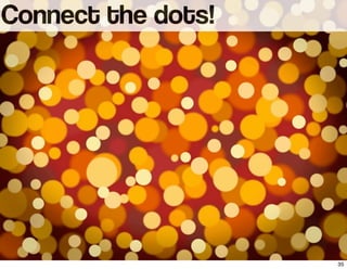 Connect the dots! 
35 
 