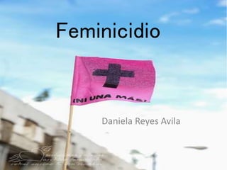 Feminicidio
Daniela Reyes Avila
 
