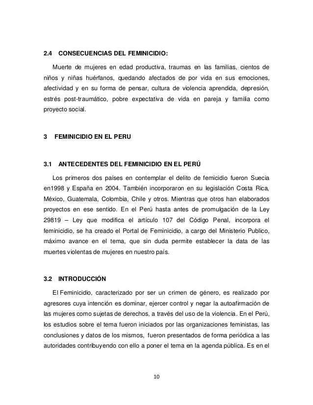 Feminicidio completo