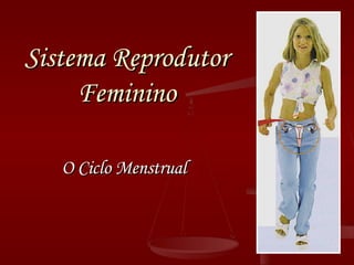 Sistema Reprodutor Feminino O Ciclo Menstrual 