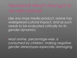 Feminist Theory Behind Some Great Anime