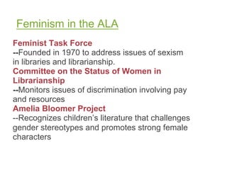 Feminism And Libraries | PDF