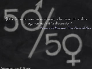 Feminist Theory and Homosexuality & Transgenderism | PPT
