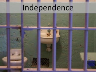 IndependenceCC license from:http://www.flickr.com/photos/skrewtape/855415967/sizes/o/in/photostream/