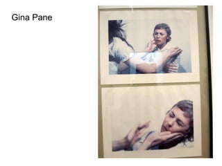 Gina Pane 