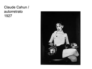 Claude Cahun / autorretrato 1927 