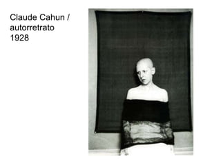 Claude Cahun / autorretrato 1928 