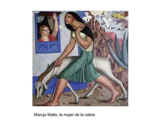 Maruja Mallo, la mujer de la cabra 