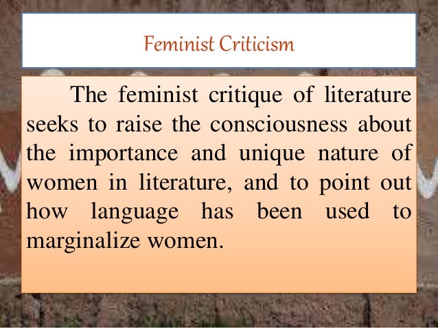 critical essays on feminism