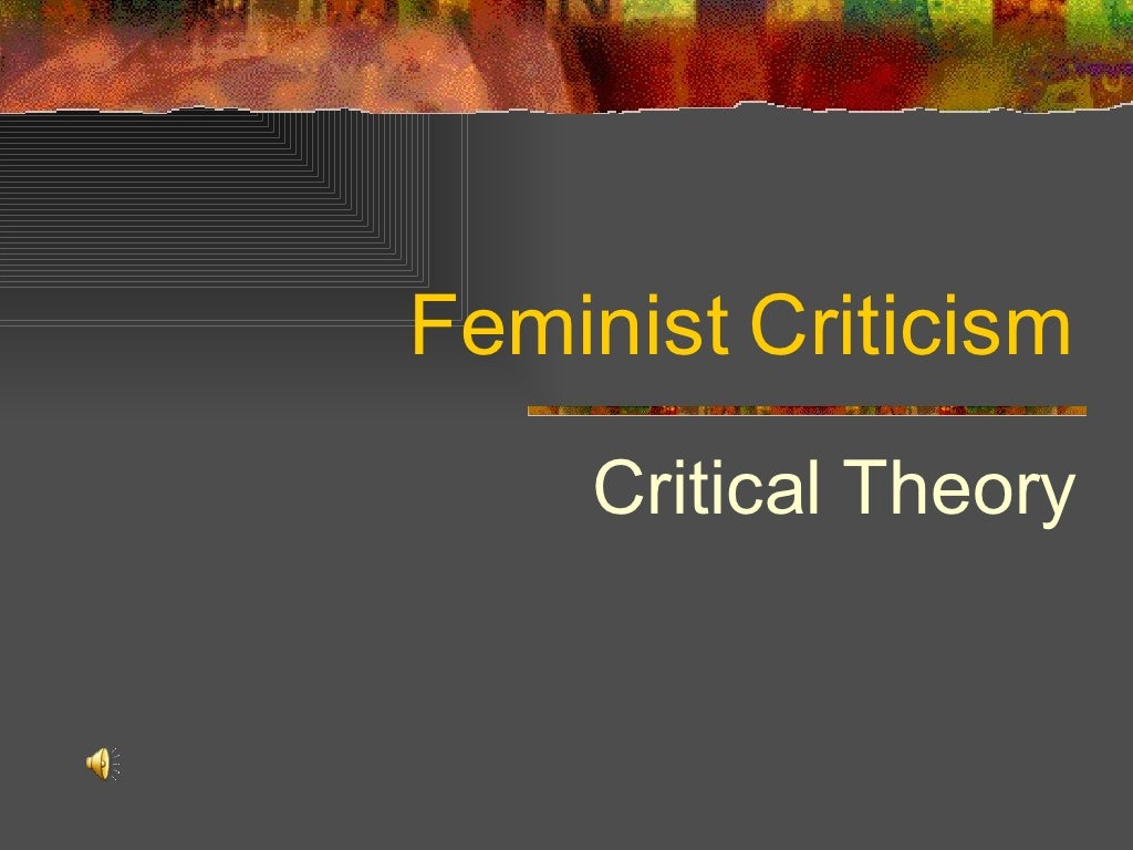 Feminist Criticism