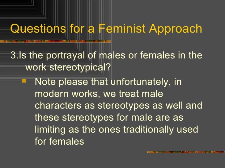Feminist Criticism