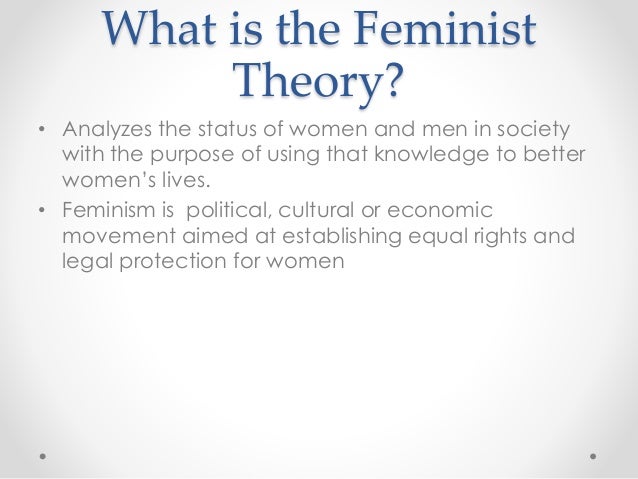 thesis feminist perspective