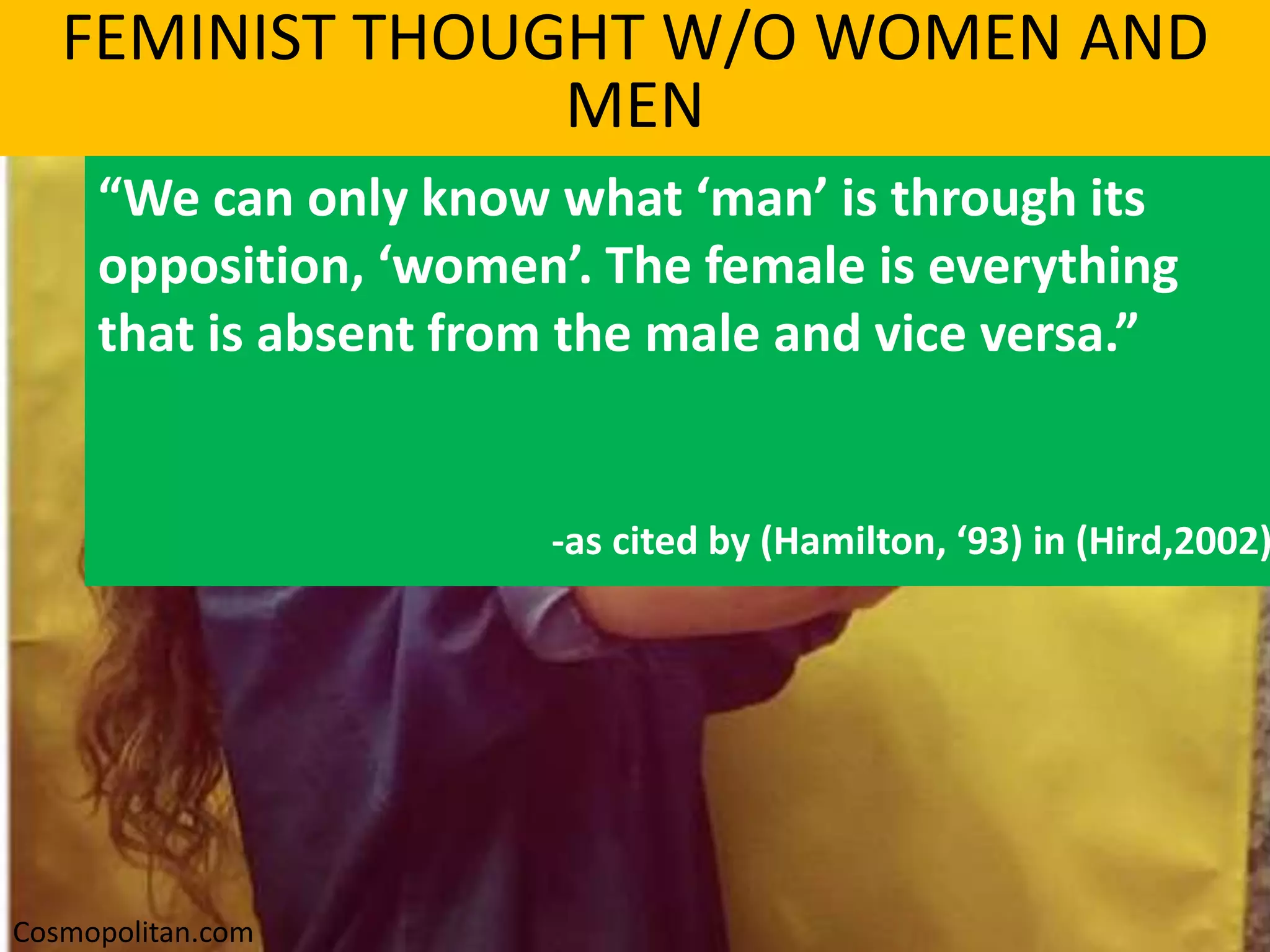 Feminist Theories. | PPT