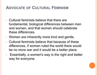 feminist theories lecture.ppt