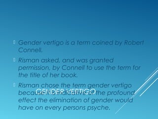 Robertr Risman Feminist theory | PPT
