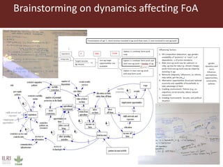 Exploring feminization of agriculture through gender dynamics across scales