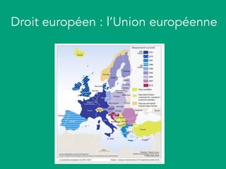 Droit européen : l’Union européenne
 