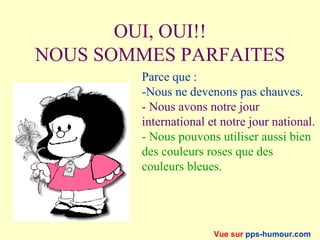 Femmes formidables
