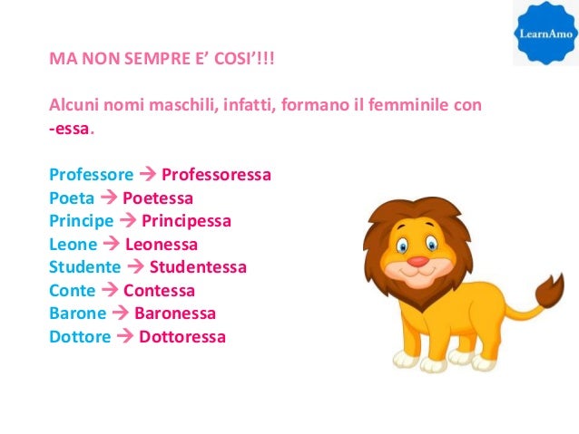Lezione #6: il genere italiano (maschile e femminile) - Italian gende…