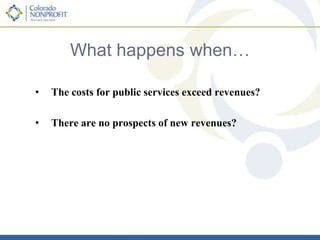 Spending Is DownMark Hillman, former Republican state treasurer and senate minority leader