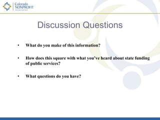 Local v Statewide Tax InitiativesFood for thought…