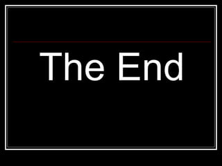 The End 