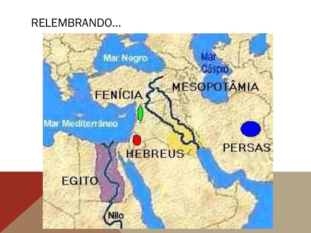 Fenícios, Hebreus e Persas